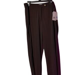 NWT Liz Claiborne 2X Dark Brown Trousers [0160]
